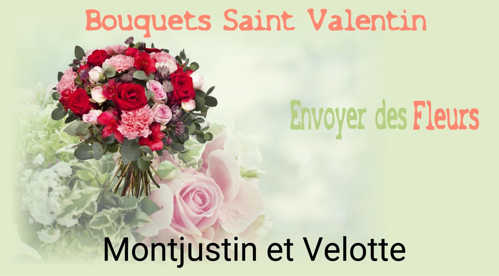 Roses de Saint-Valentin livrées à Montjustin-et-Velotte